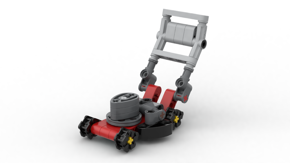 LEGO MOC 42132 Lawn mower by TechnicMOCer Rebrickable Build with LEGO