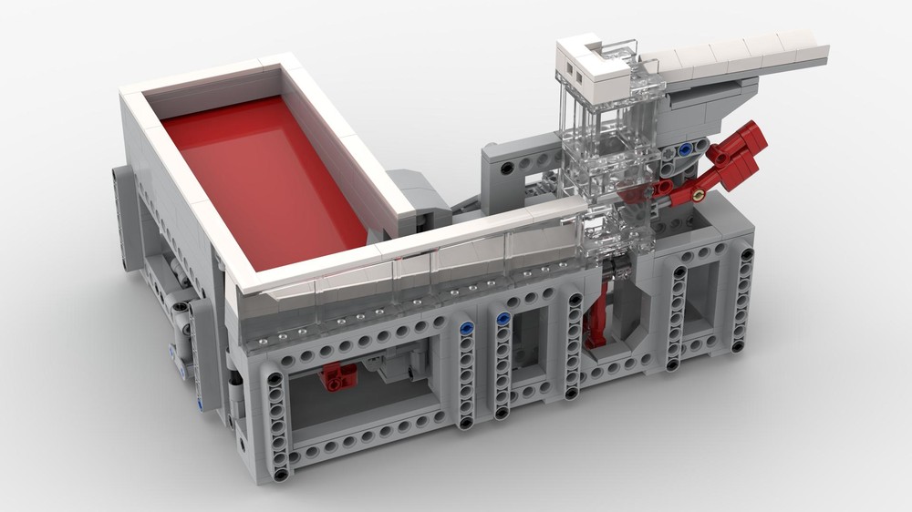 LEGO MOC Reveal Ball Pump 2.0 GBC Module by dunes Rebrickable