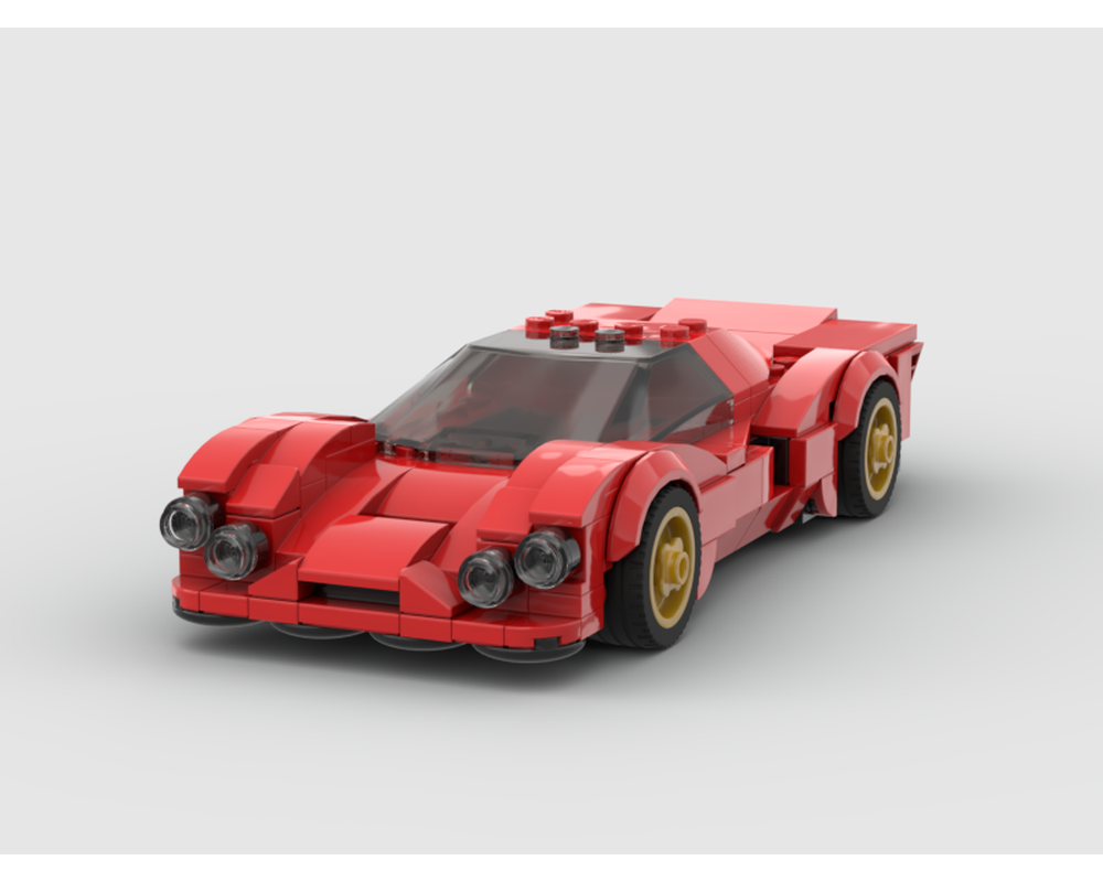 LEGO MOC 1966 Ferrari 330 P3 by Lamafama | Rebrickable