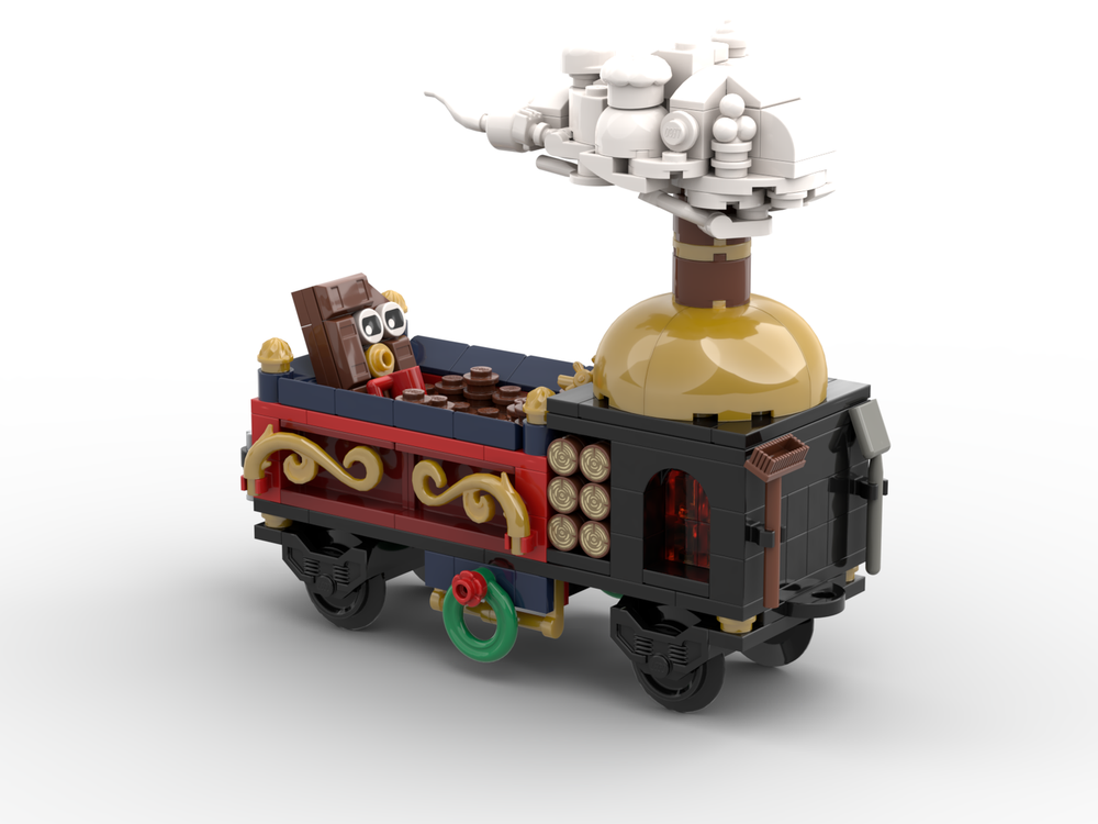 LEGO MOC Hot Chocolate Tanker for 10254-1 by ruudcreateslego