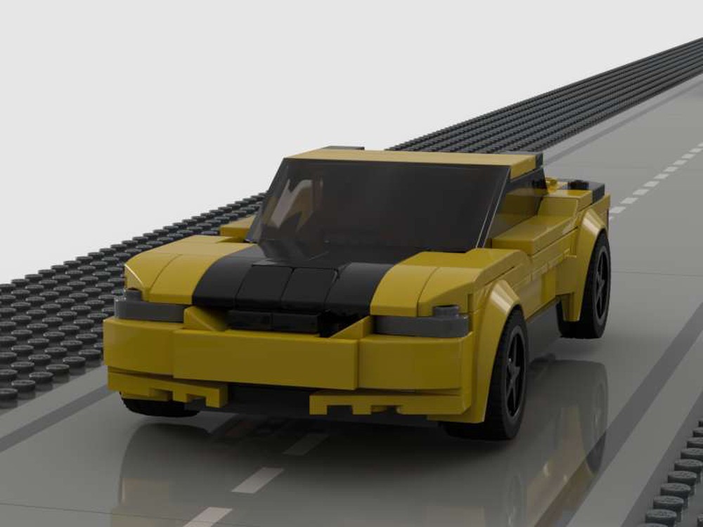 Ford Mustang 01 - LEGO® MOC Instructions