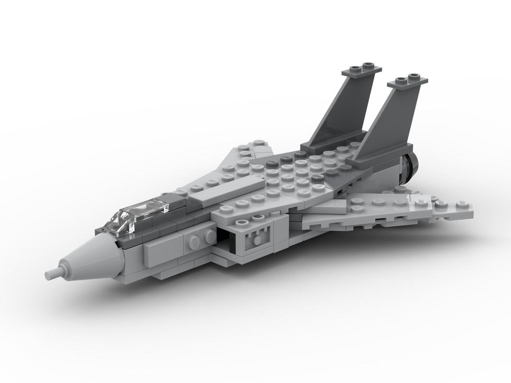 LEGO MOC F-14 Tomcat Jet Fighter by The Bobby Brix Channel ...