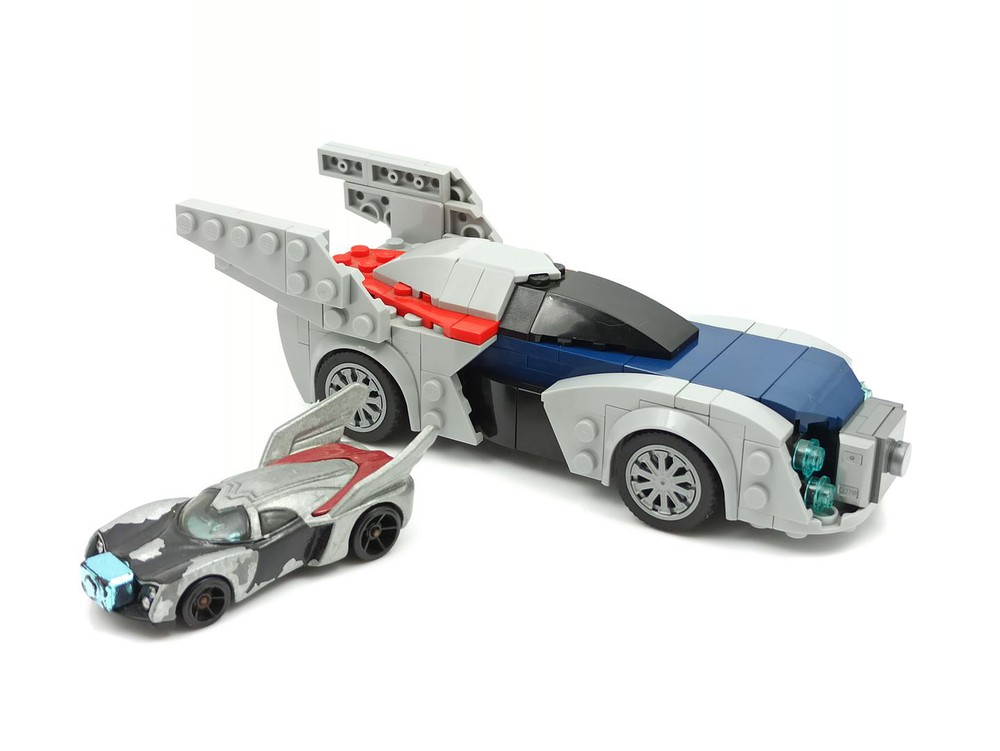 Lego hotwheel best sale