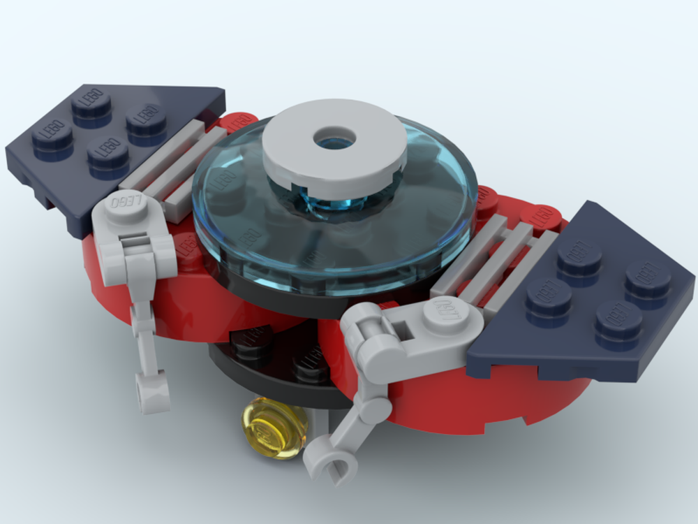 LEGO MOC 11964 UFO by thekitchenscientist | Rebrickable - Build with LEGO