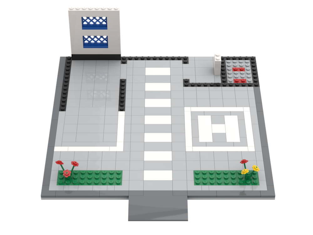 LEGO MOC Plate for LEGO Set 6384 - Police Station by retrobasti ...
