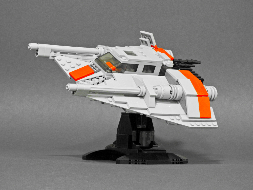 LEGO MOC T-47 Snowspeeder / Airspeeder by UsernameGeri | Rebrickable ...