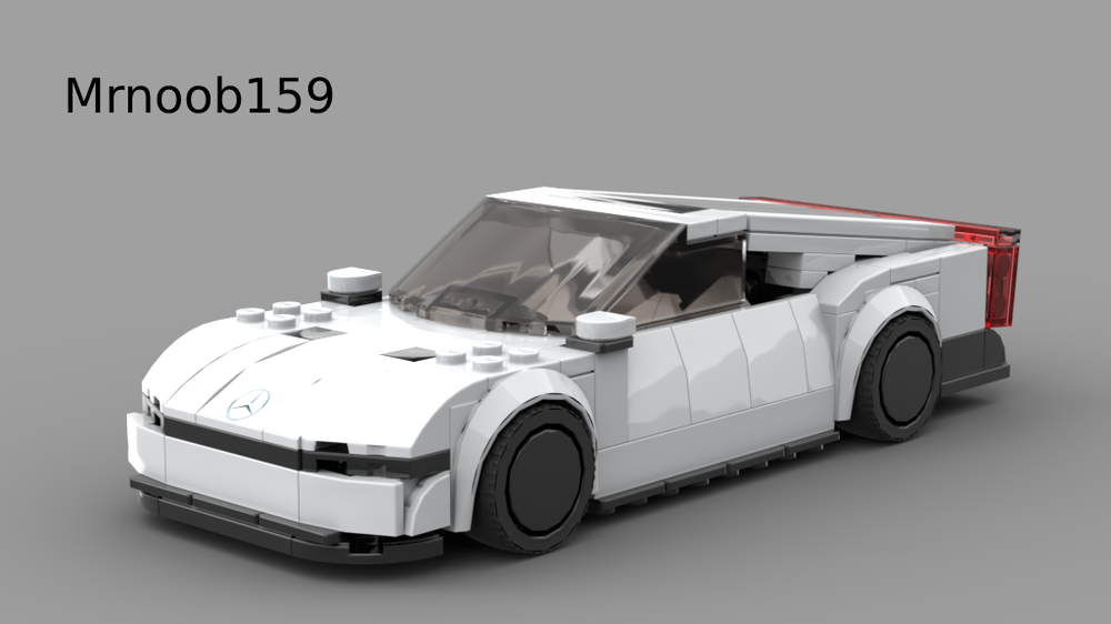 LEGO MOC Mercedes EQXX by Mrnoob159 | Rebrickable - Build with LEGO