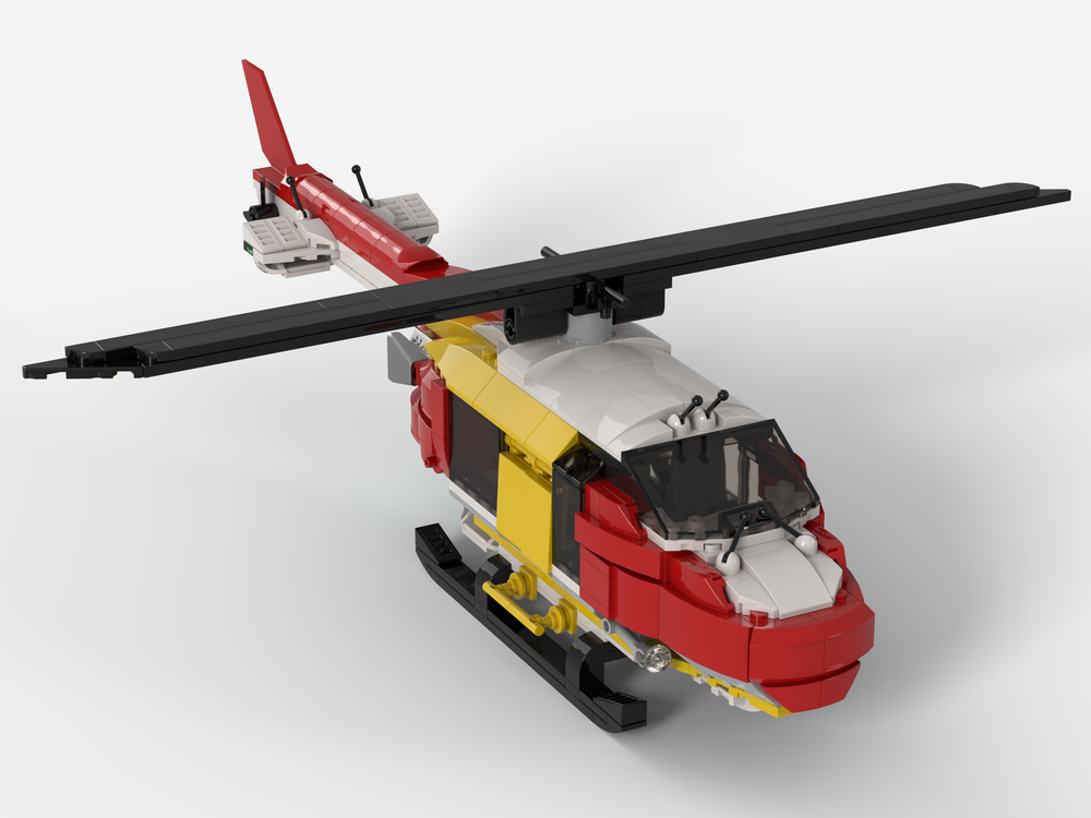 Highland synd Vilje LEGO MOC Medical Helicopter by lukeabricks | Rebrickable - Build with LEGO