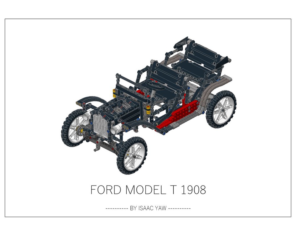 LEGO MOC-11664 Lego Technic Ford Model T 1908 (Technic 2017 ...