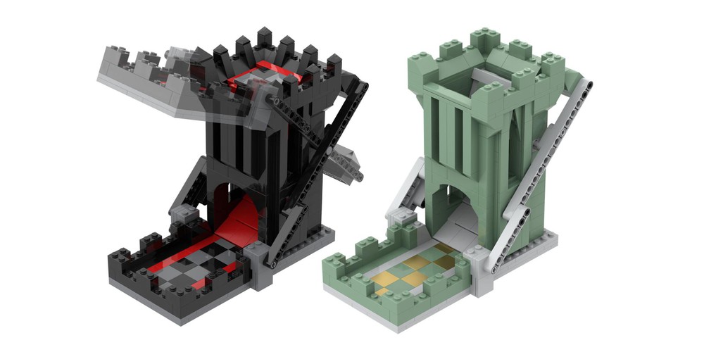 LEGO MOC Self Loading Dice Tower v2 by Pattspatt Rebrickable Build with LEGO