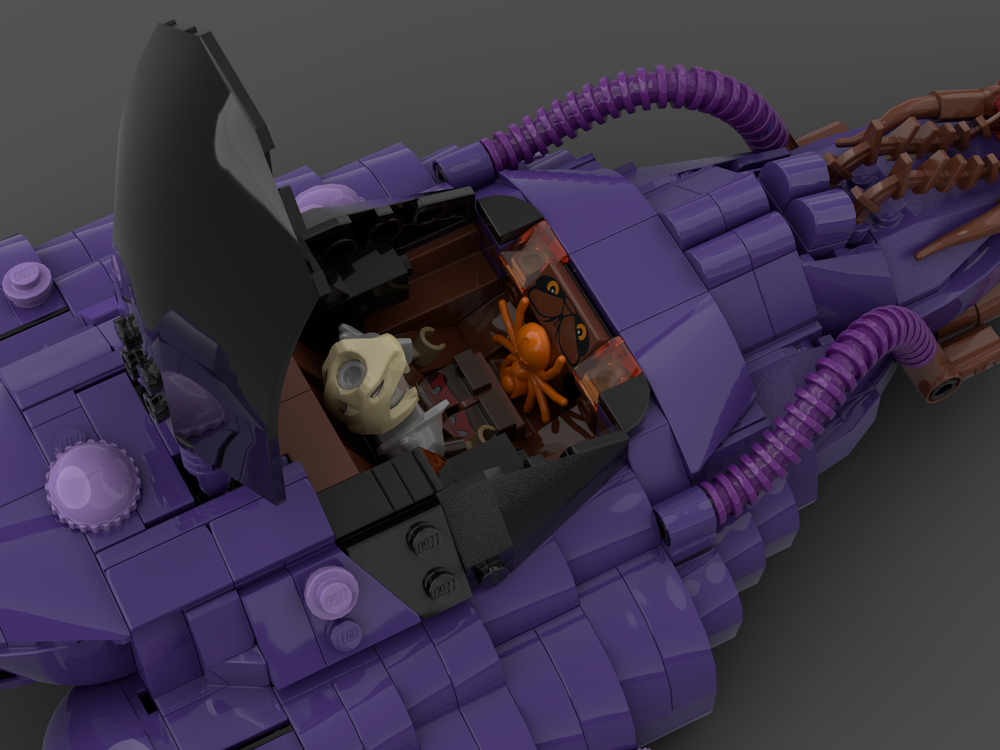 LEGO MOC Yuuzhan Vong coral Skipper by ThrawnsRevenge | Rebrickable ...