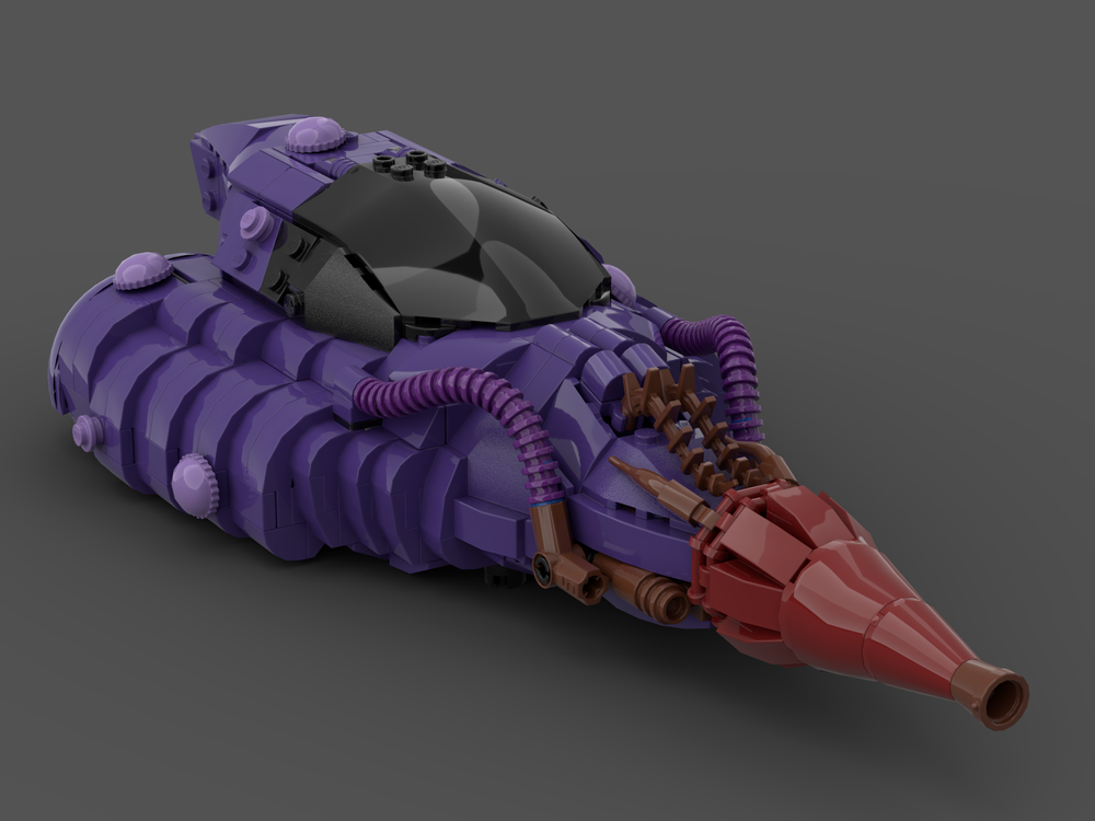 LEGO MOC Yuuzhan Vong coral Skipper by ThrawnsRevenge | Rebrickable ...