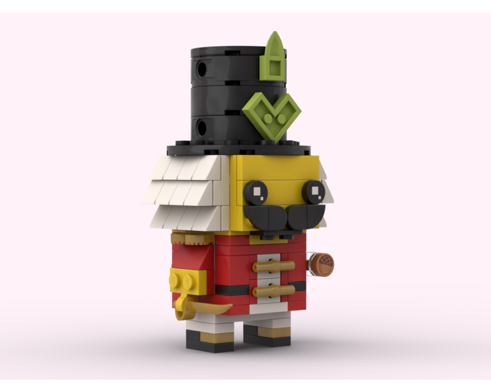 LEGO MOC Lego Minifigure Series 23 Nutcracker by GetMeBricked Rebrickable Build with LEGO