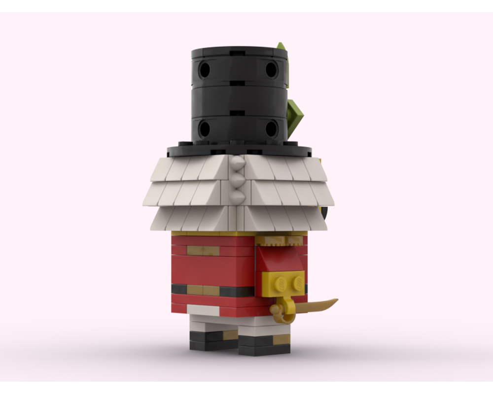 LEGO MOC Lego Minifigure Series 23 Nutcracker by GetMeBricked Rebrickable Build with LEGO