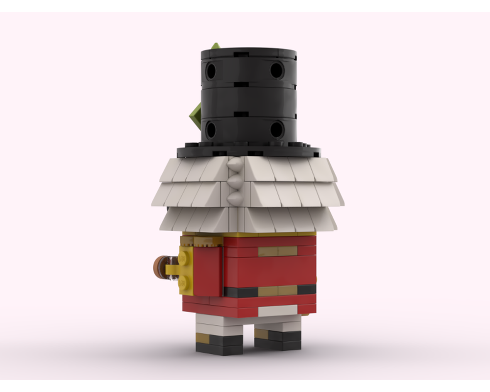 LEGO MOC Lego Minifigure Series 23 Nutcracker by GetMeBricked Rebrickable Build with LEGO
