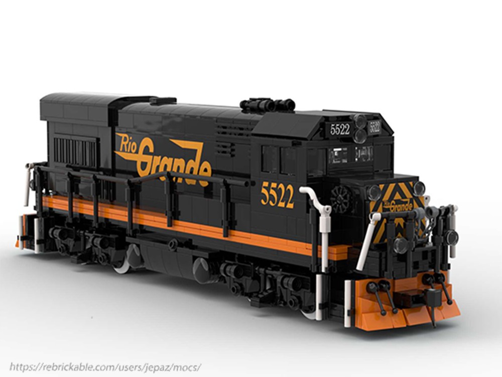 LEGO MOC GE U18B Rio Grande (Fantasy Livery) by jepaz | Rebrickable ...