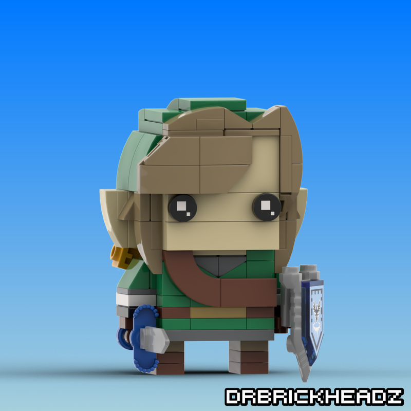 LEGO MOC Link (Skyward Sword) Custom Brickheadz by DrBrickheadz ...