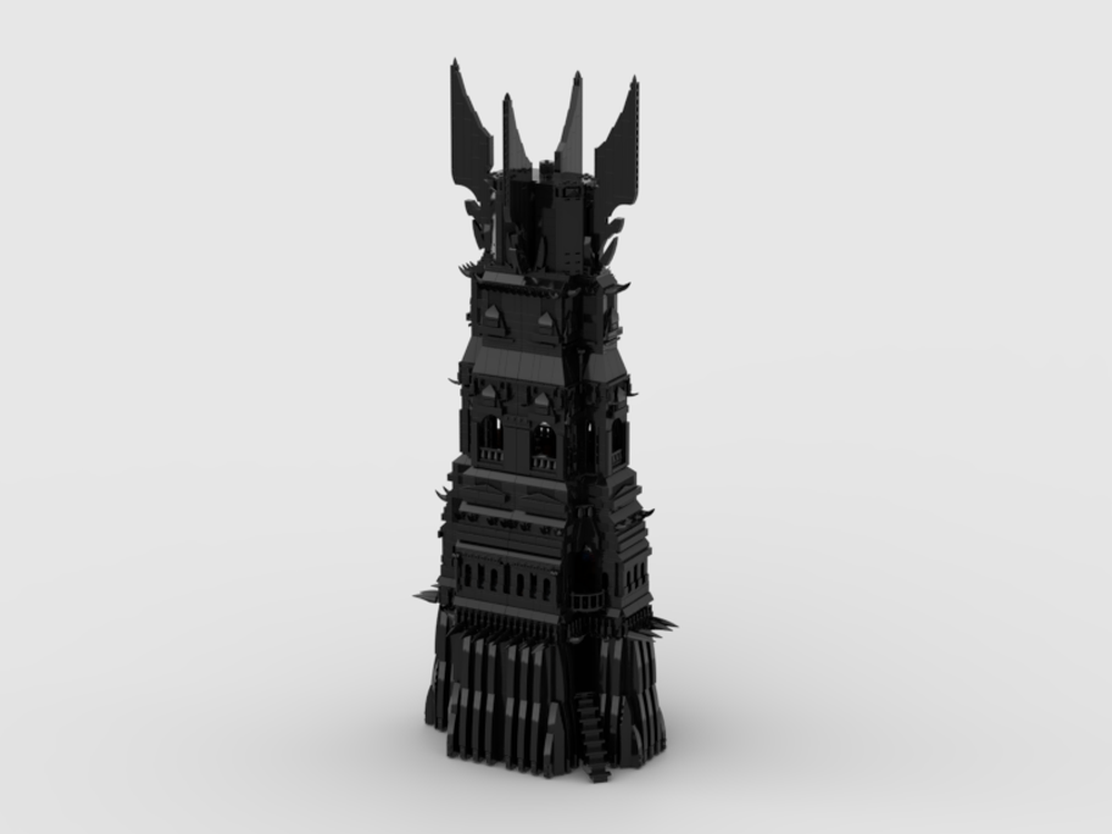 Tredje landing Forsvinde LEGO MOC Brick_boss UCS Orthanc Tower Playset by Brick_boss | Rebrickable -  Build with LEGO