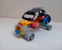 Racing car - MOC 70428