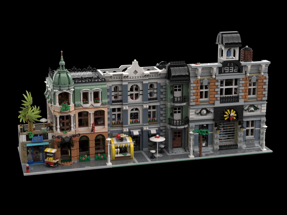 LEGO MOC Gym Ice Cream Stand 10255 Assembly Square Alternative - Main Image
