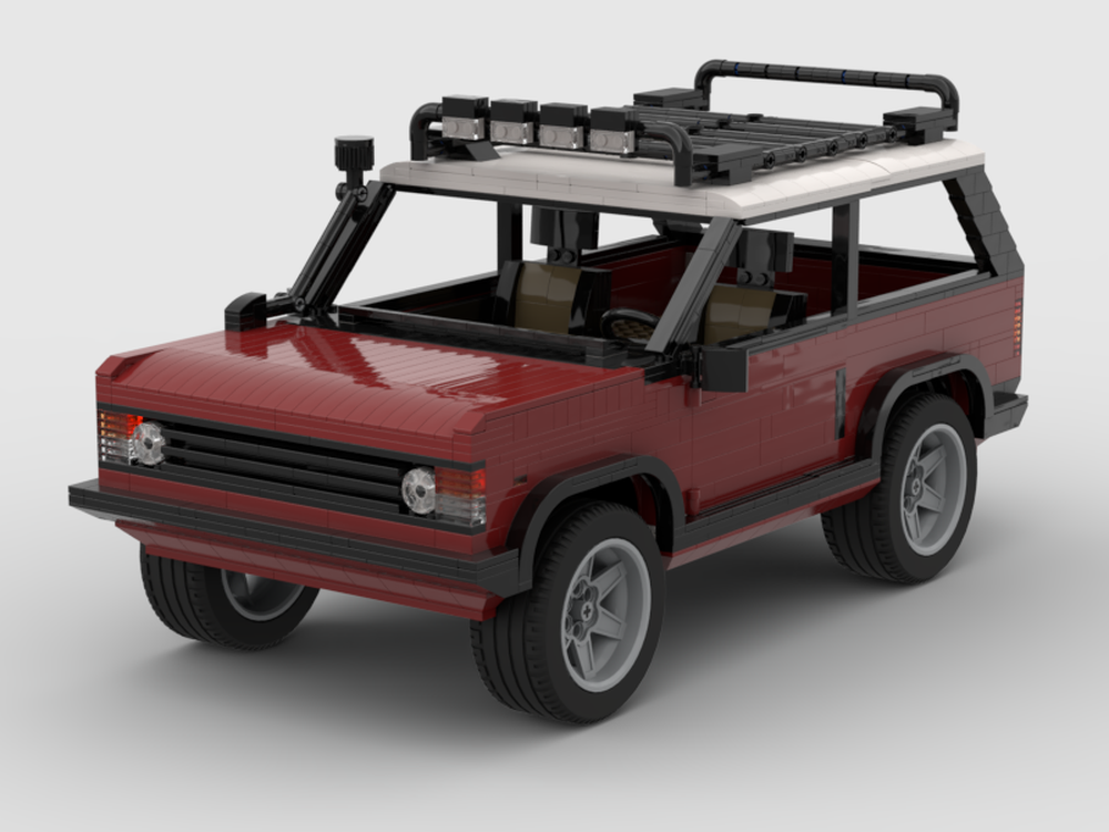 LEGO MOC-117193 Range Rover Land Rover by tophy_legrand | Rebrickable ...