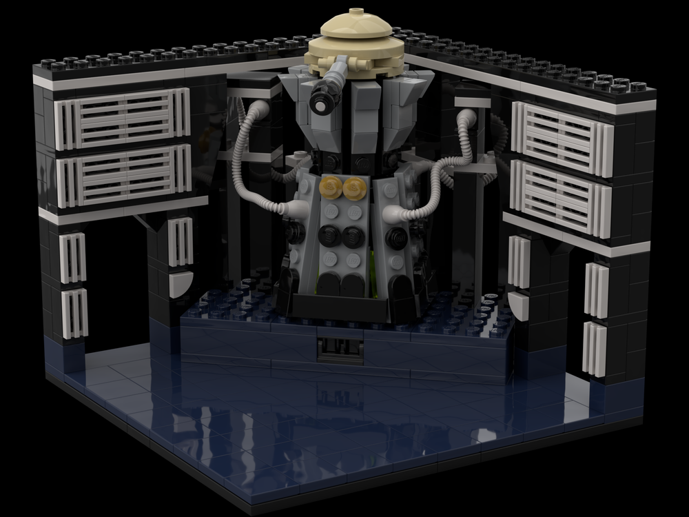 Doctor Who - Evil of the Daleks Throne by Lejoverse | Rebrickable - Build with LEGO