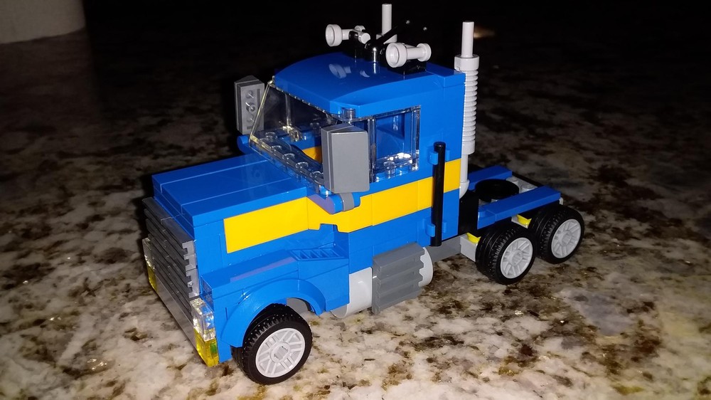 LEGO MOC Mack Super liner prime mover by Tasblocker | Rebrickable ...