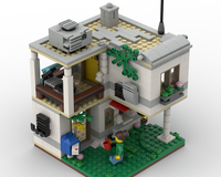 31069 Custom Modular family villa