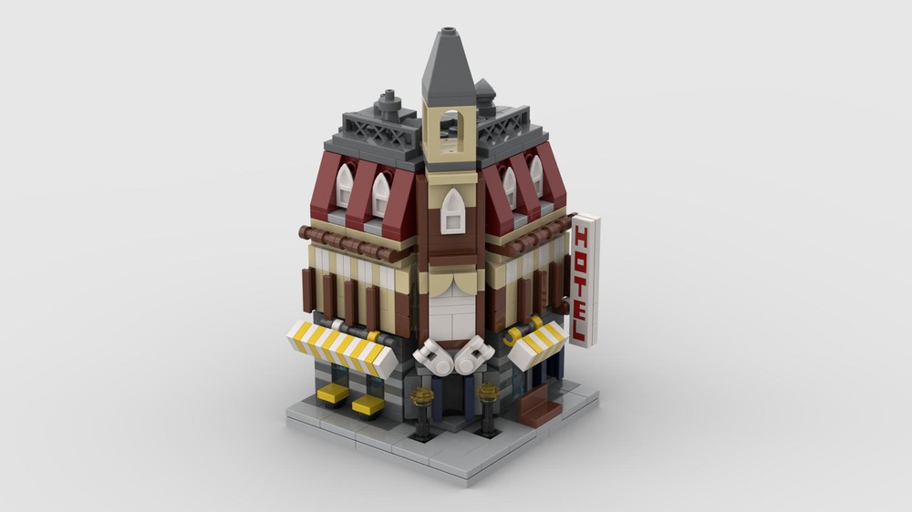 Compulsion Ambitiøs Bliv såret LEGO MOC Mini Cafe Corner by JP_Brickworks | Rebrickable - Build with LEGO