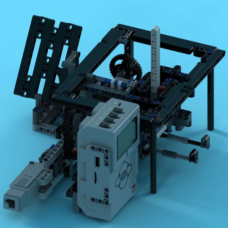 LEGO MOC 4-Gang-Hand-Schaltgetriebe by KatzMikeHD | Rebrickable - Build ...