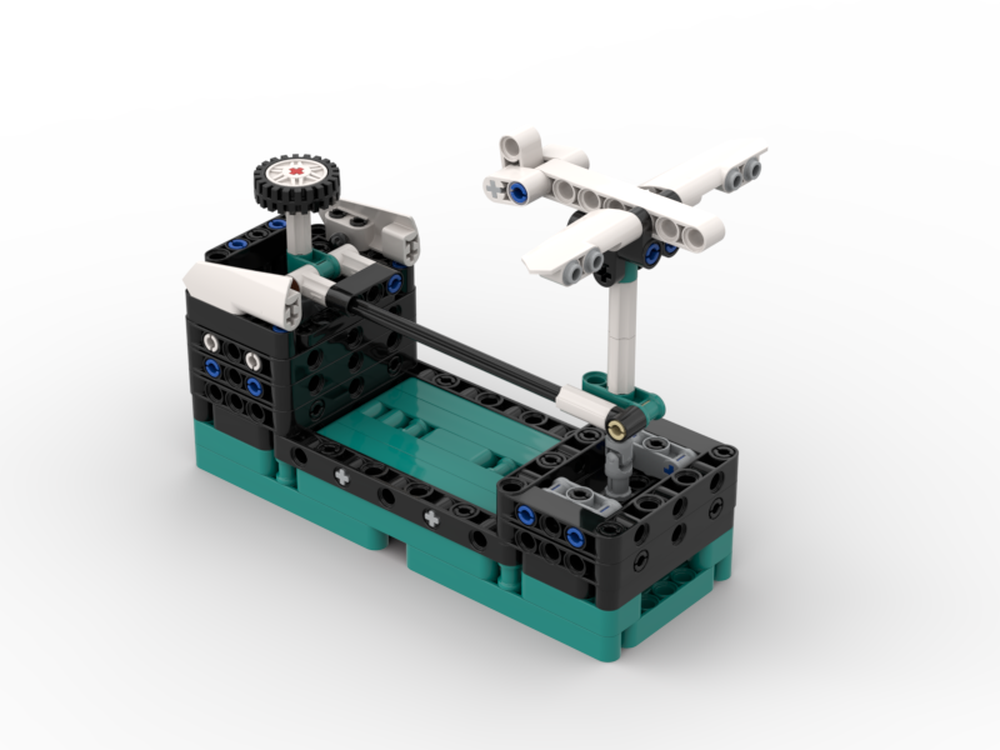Blueprint Triumferende Lav LEGO MOC Flight Simulator by BD Technic | Rebrickable - Build with LEGO