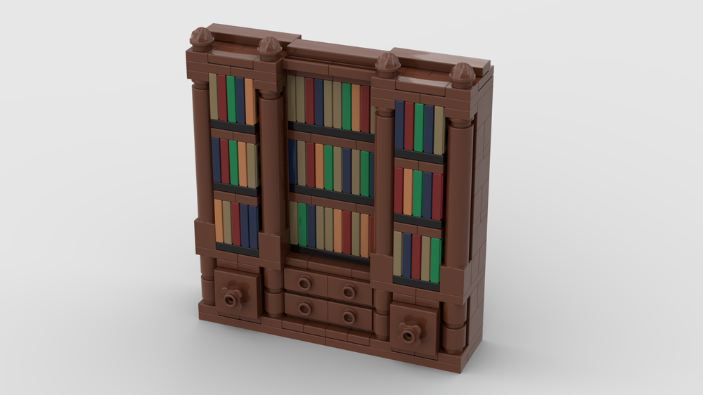 LEGO MOC shelf by JP_Brickworks Rebrickable - Build LEGO