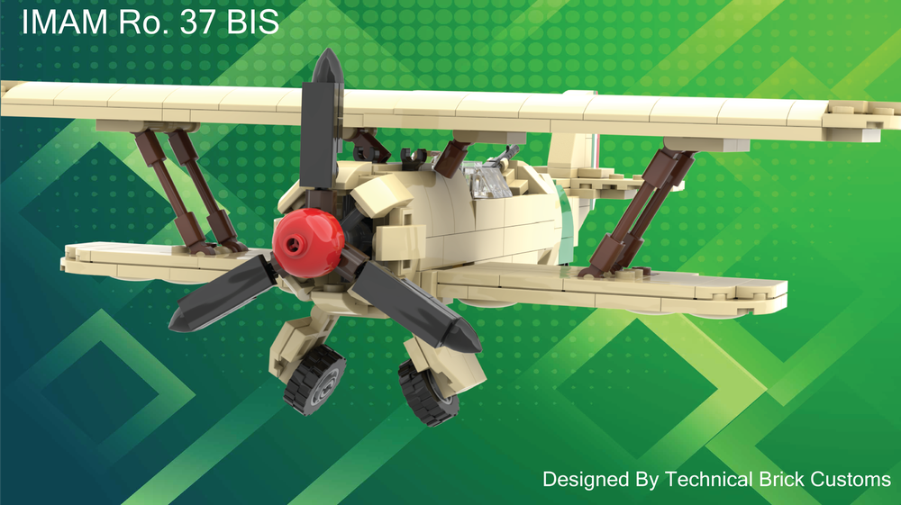 LEGO MOC IMAM Ro. 37 BIS by TechnicalBrickCustoms | Rebrickable - Build ...