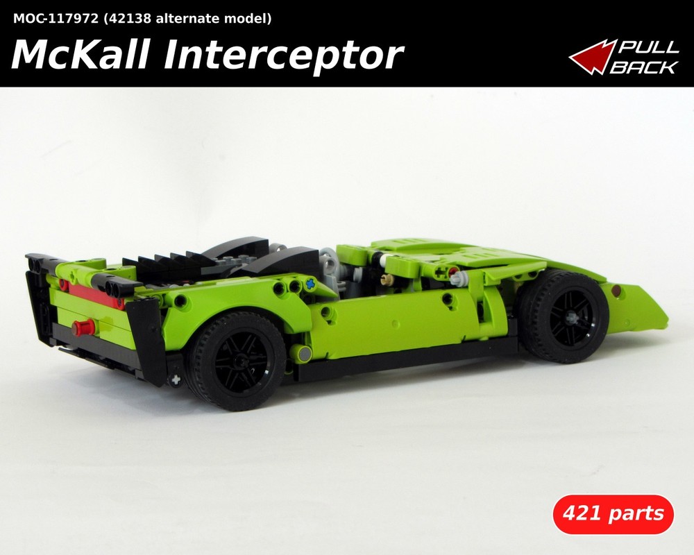 LEGO MOC 42138 alternate - McKall Interceptor by johnnym