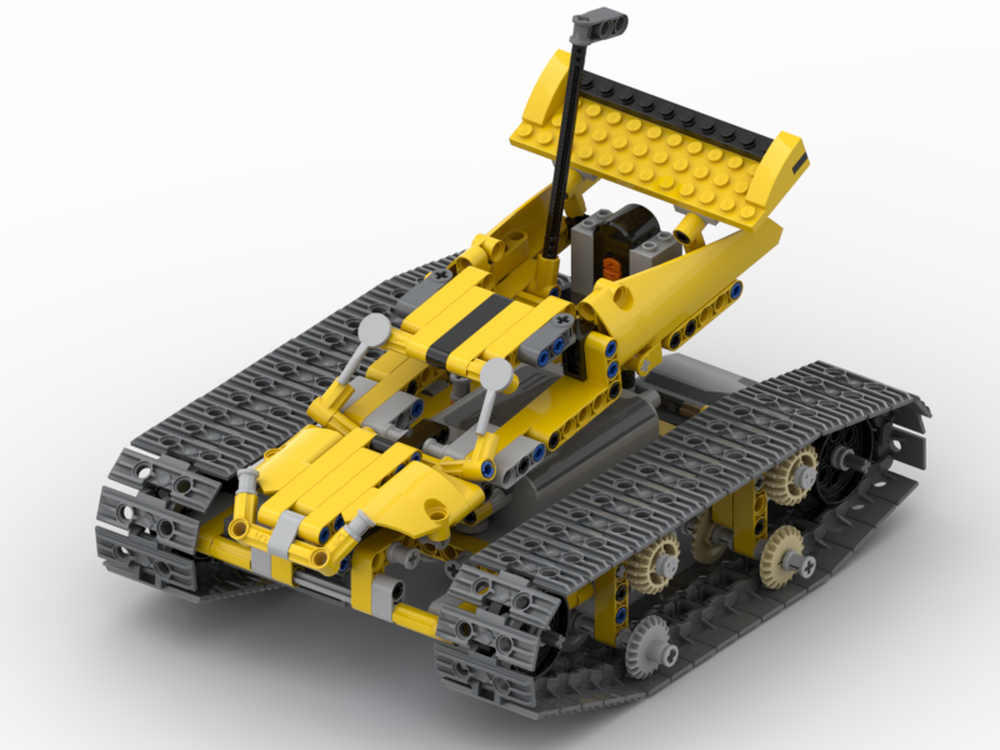 krøllet Læne Vend tilbage LEGO MOC 42065 Built From 8043 by A_Dilophosaurus | Rebrickable - Build  with LEGO
