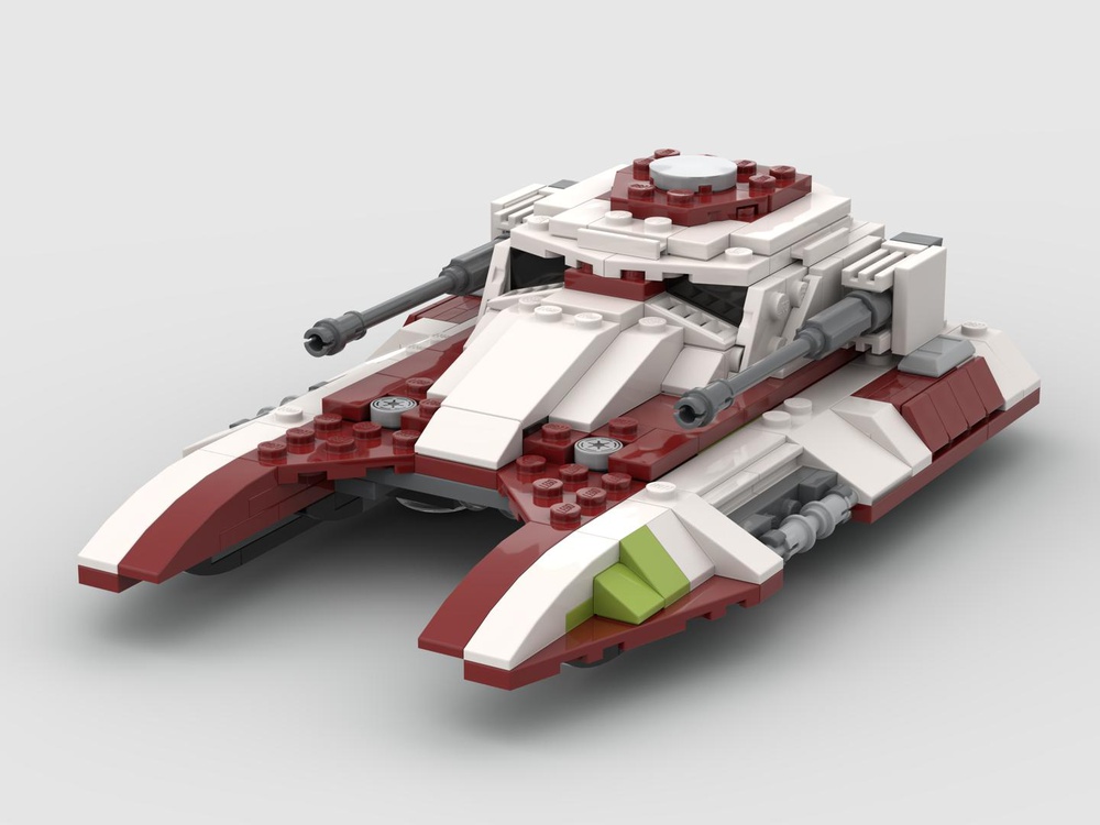 Guinness støj lavendel LEGO MOC Republic fighter tank by Borsuczek | Rebrickable - Build with LEGO