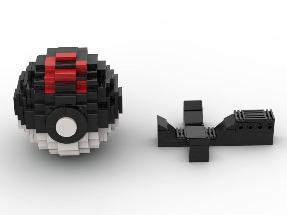 LEGO MOC-118075 Pokemon RocketBall by Jedi Plb | Rebrickable - Build ...