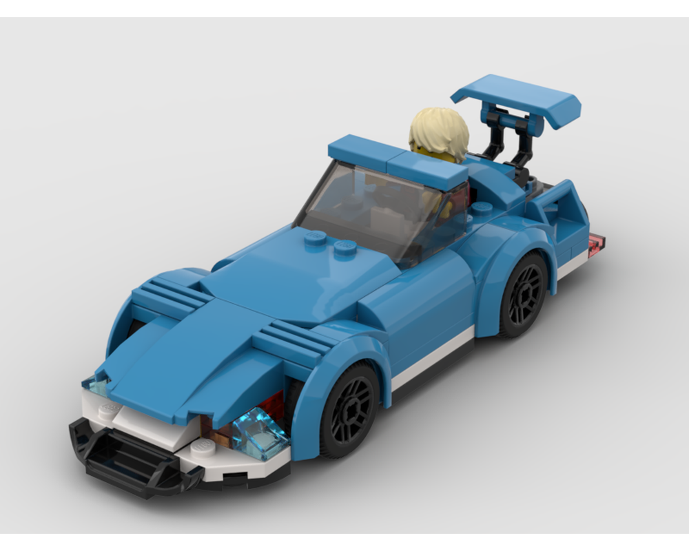 LEGO MOC 60285 - Drag Racer by hoppepe | Rebrickable - Build with LEGO