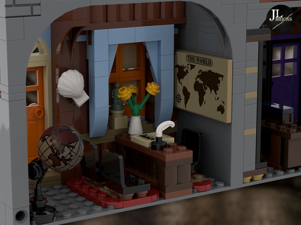 LEGO MOC Gregorovitch & Globus Mundi by JL.Bricks | Rebrickable - Build ...