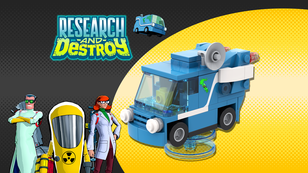 LEGO MOC RESEARCH and DESTROY - RADvan by videogamesartist ...