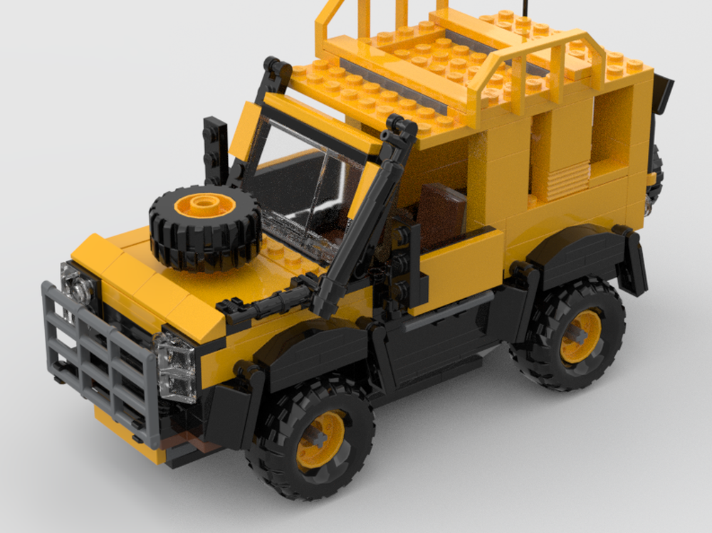 LEGO MOC Land Rover Defender Camel Trophy MOC by HamiBuilder6 ...