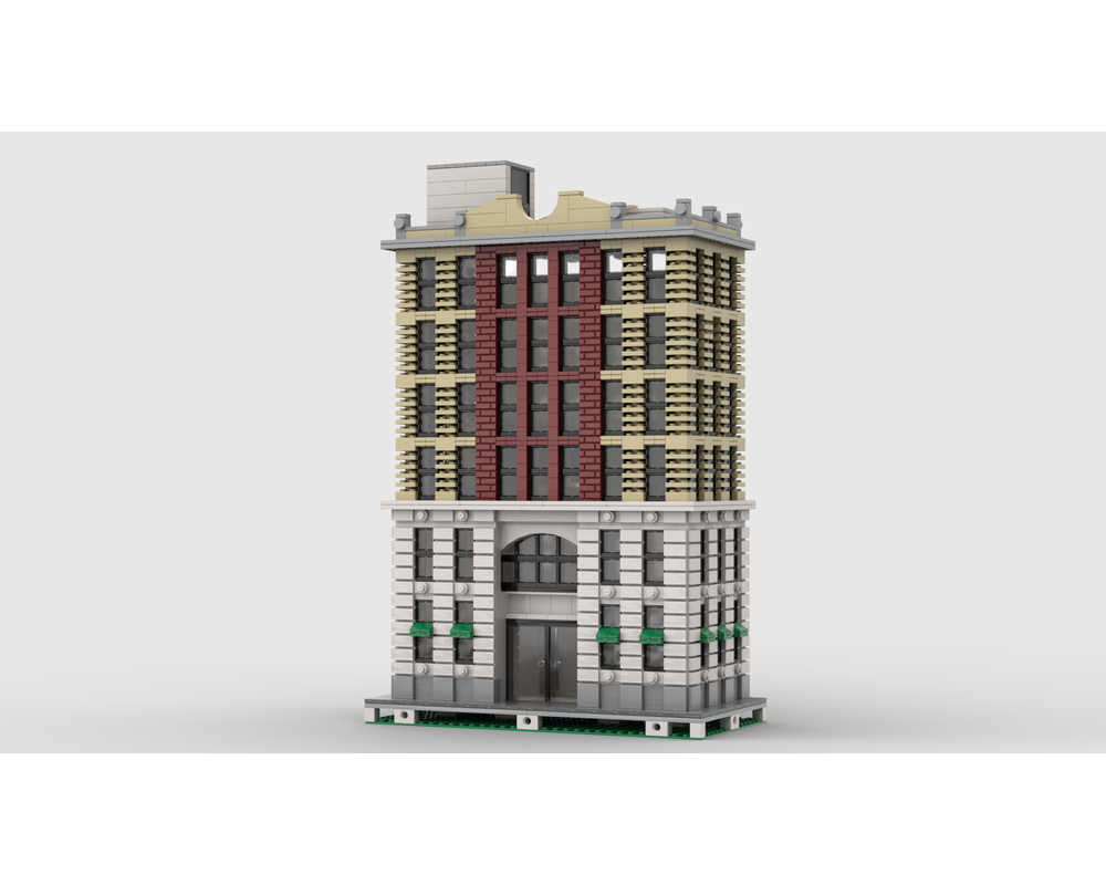 LEGO MOC Probe's New York apartment modular by ZealotLego