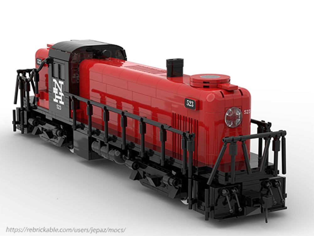 LEGO MOC Alco RS-3 New Haven by jepaz | Rebrickable - Build with LEGO