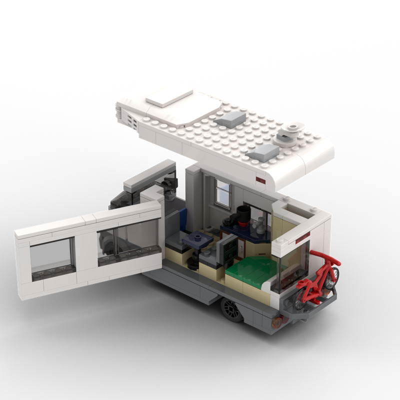 LEGO MOC Motorhome - Camper - RV by MakeorBrick | Rebrickable - Build ...