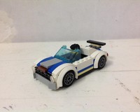 60270 White & Blue Convertible