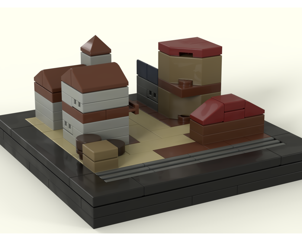 LEGO MOC Wild West Town by Karst86 | Rebrickable - Build with LEGO