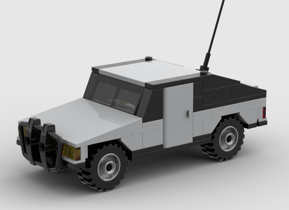 LEGO MOC Simple Humvee - 8 studs by Dewon2301 | Rebrickable - Build ...