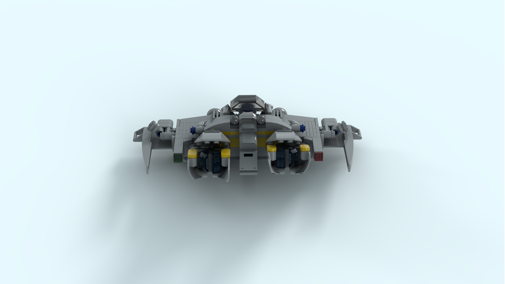 LEGO MOC Combat Ship by alexsimion9 | Rebrickable - Build with LEGO