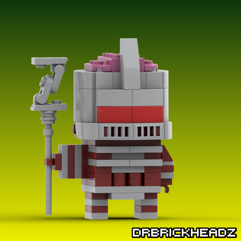 LEGO Lord Zedd (Mighty Morphin Power Rangers) Custom Brickheadz by | Rebrickable - LEGO