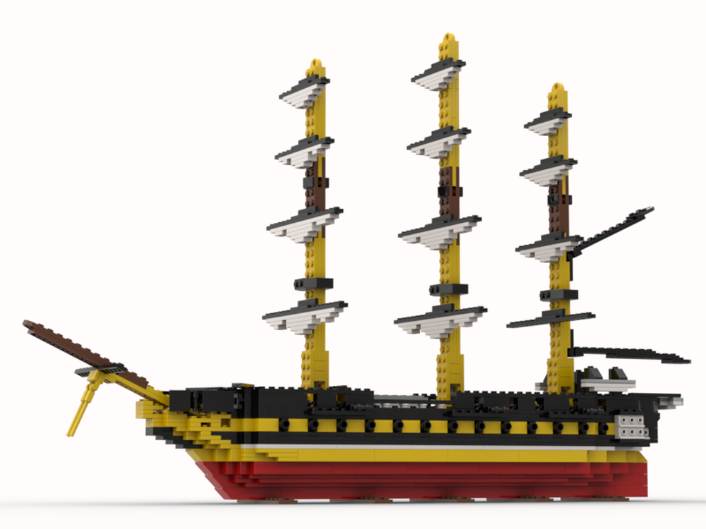 LEGO MOC USS President by Ship Designs | Rebrickable - with LEGO